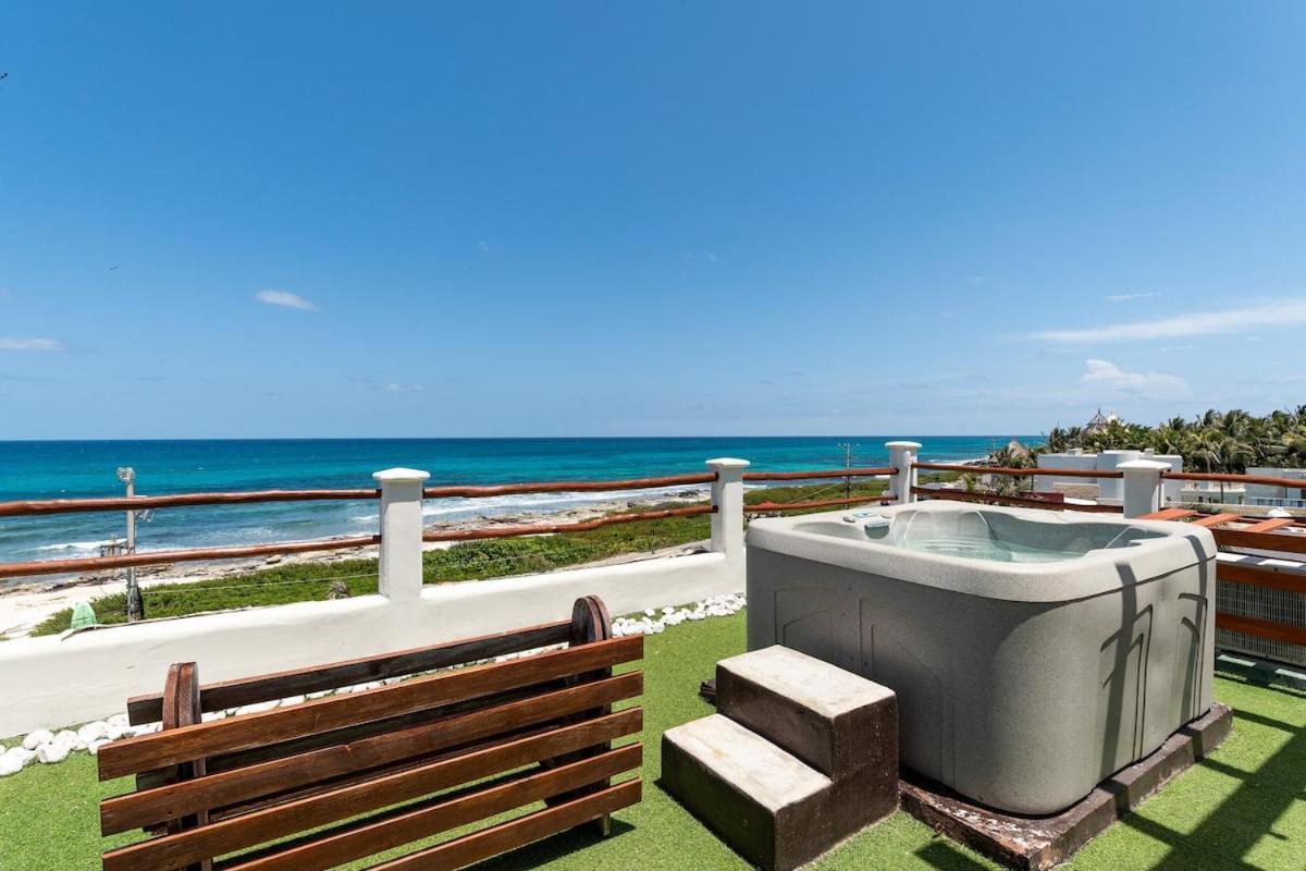 Villa With Ocean View, Pool, Restaurant And Rooftop Ilha das Mulheres Exterior foto